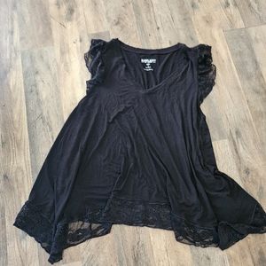 Torrid cap sleeve tunic,  1